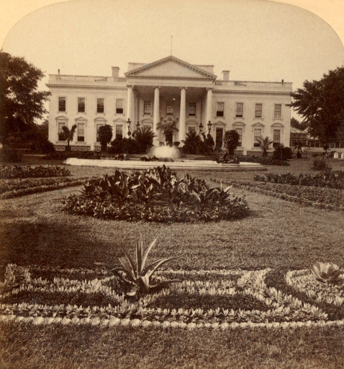 Presidentin kartano, Washington, D.C., Yhdysvallat, n. 1900. tekijältä Unbekannt