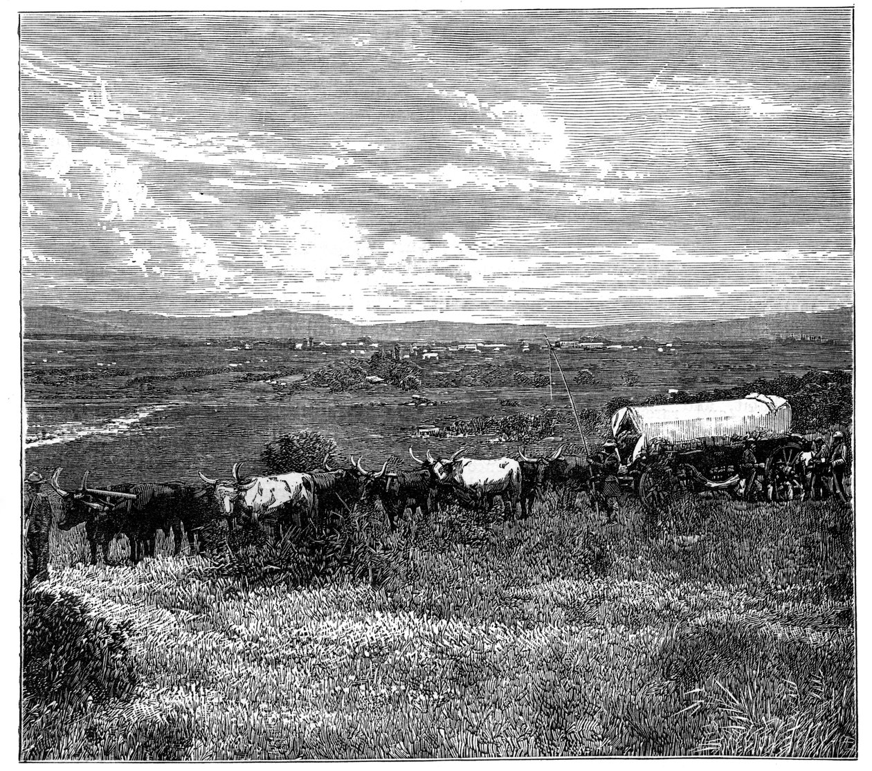 Pretoria, Etelä-Afrikka, 1890 tekijältä Unbekannt