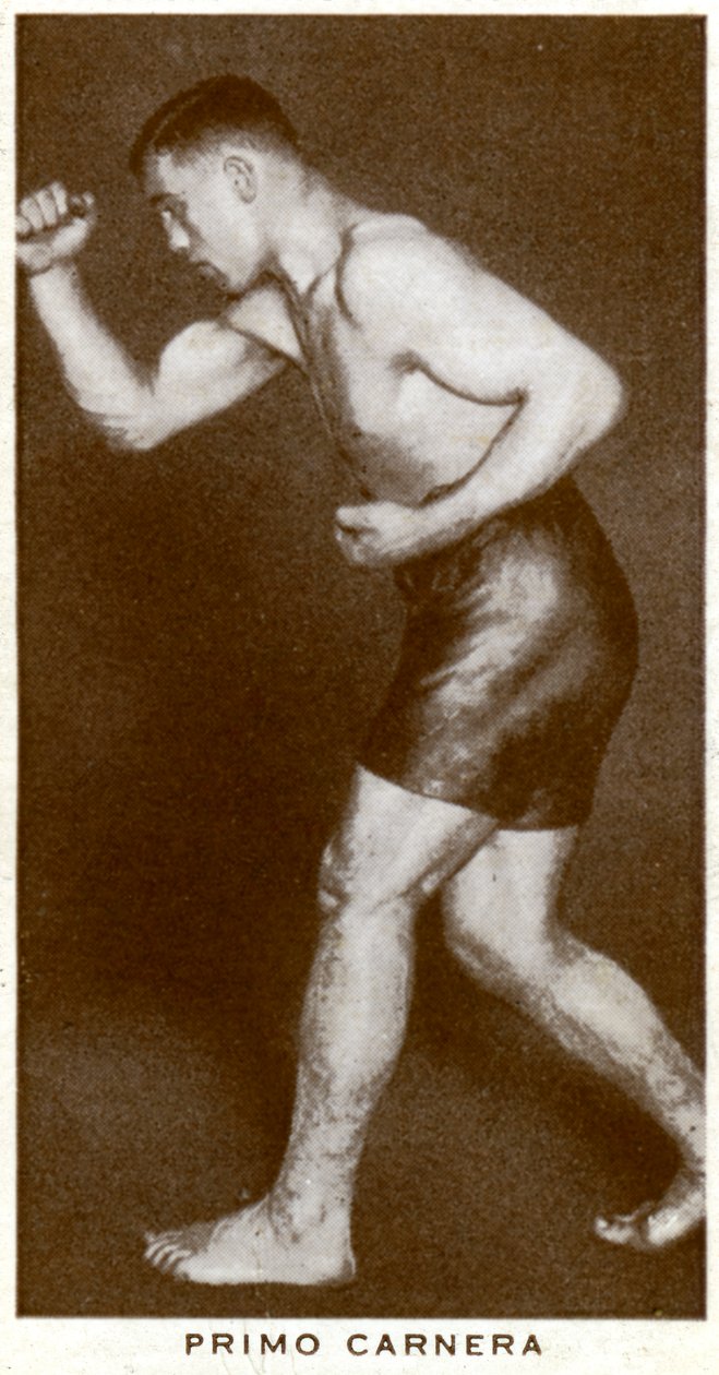 Primo Carnera, italialainen nyrkkeilijä, 1938 tekijältä Unbekannt