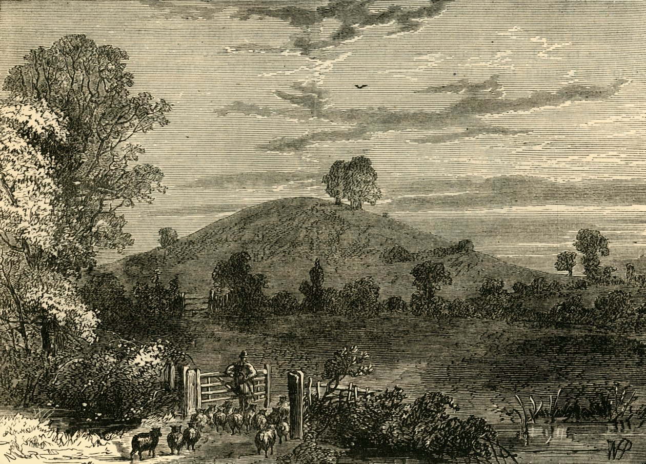 Primrose Hill vuonna 1780, n. 1876. tekijältä Unbekannt