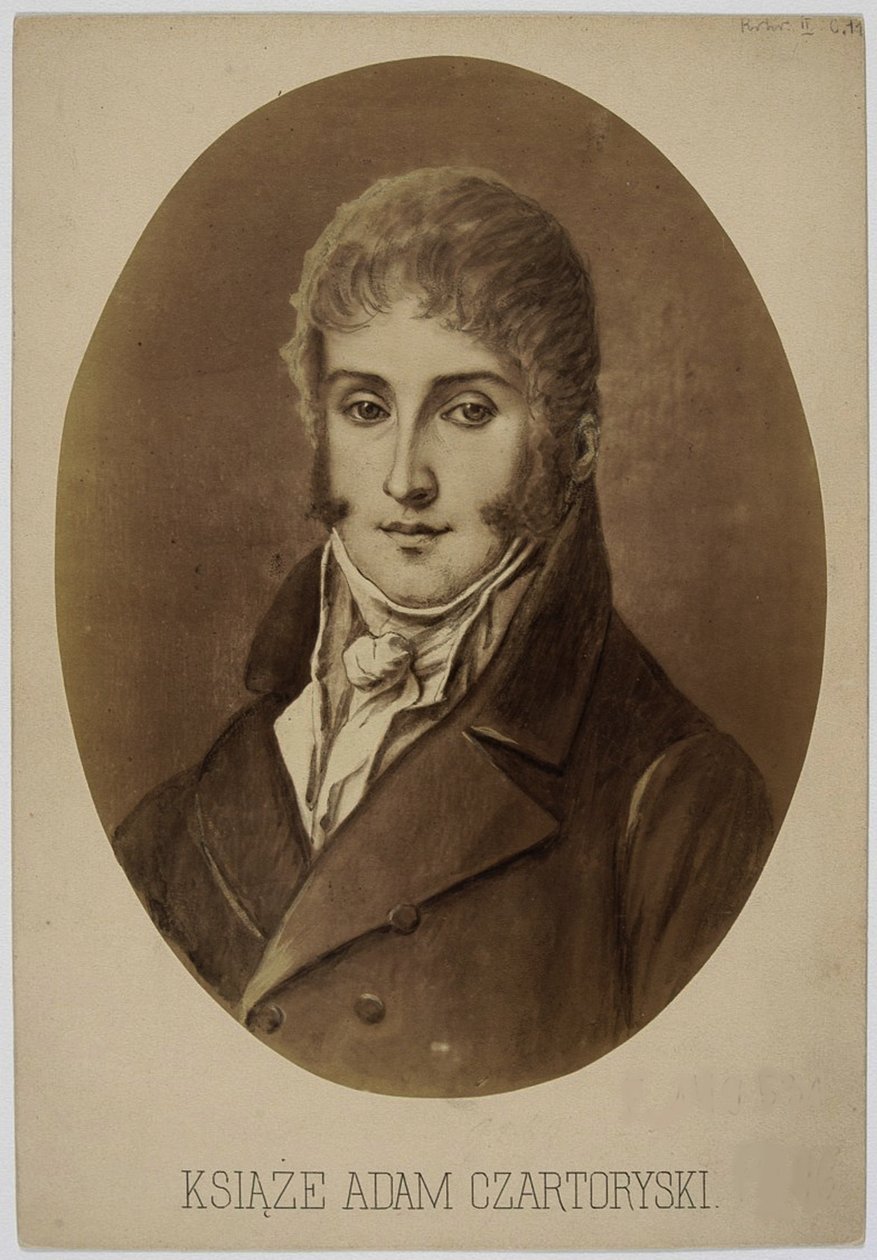 Prinssi Adam Jerzy Czartoryski 1770-1861 tekijältä Unbekannt