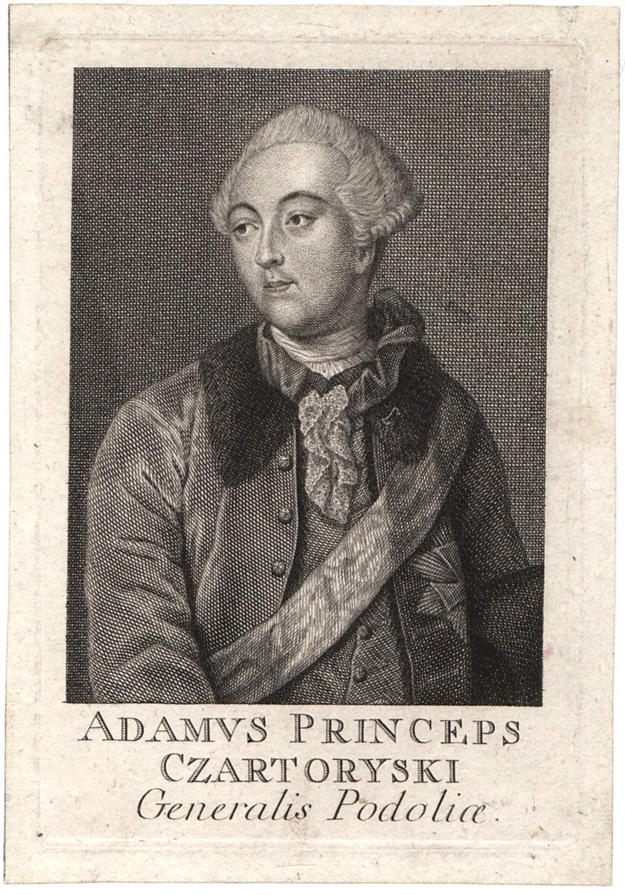 Prinssi Adam Kazimierz Czartoryski 1734-1823 tekijältä Unbekannt