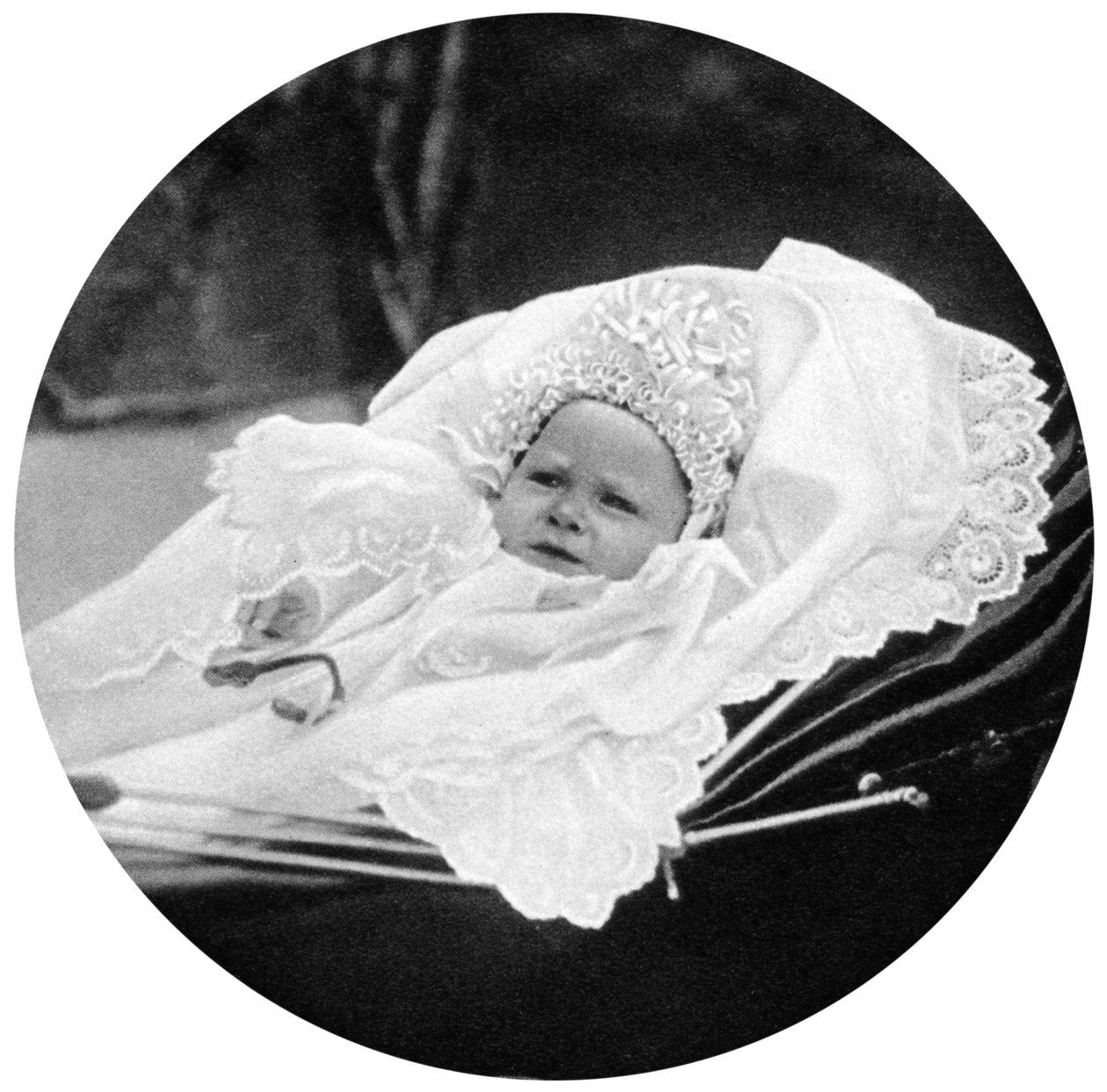 Prinssi Albert Windsor vuoden ikäisenä, vuonna 1896 tekijältä Unbekannt