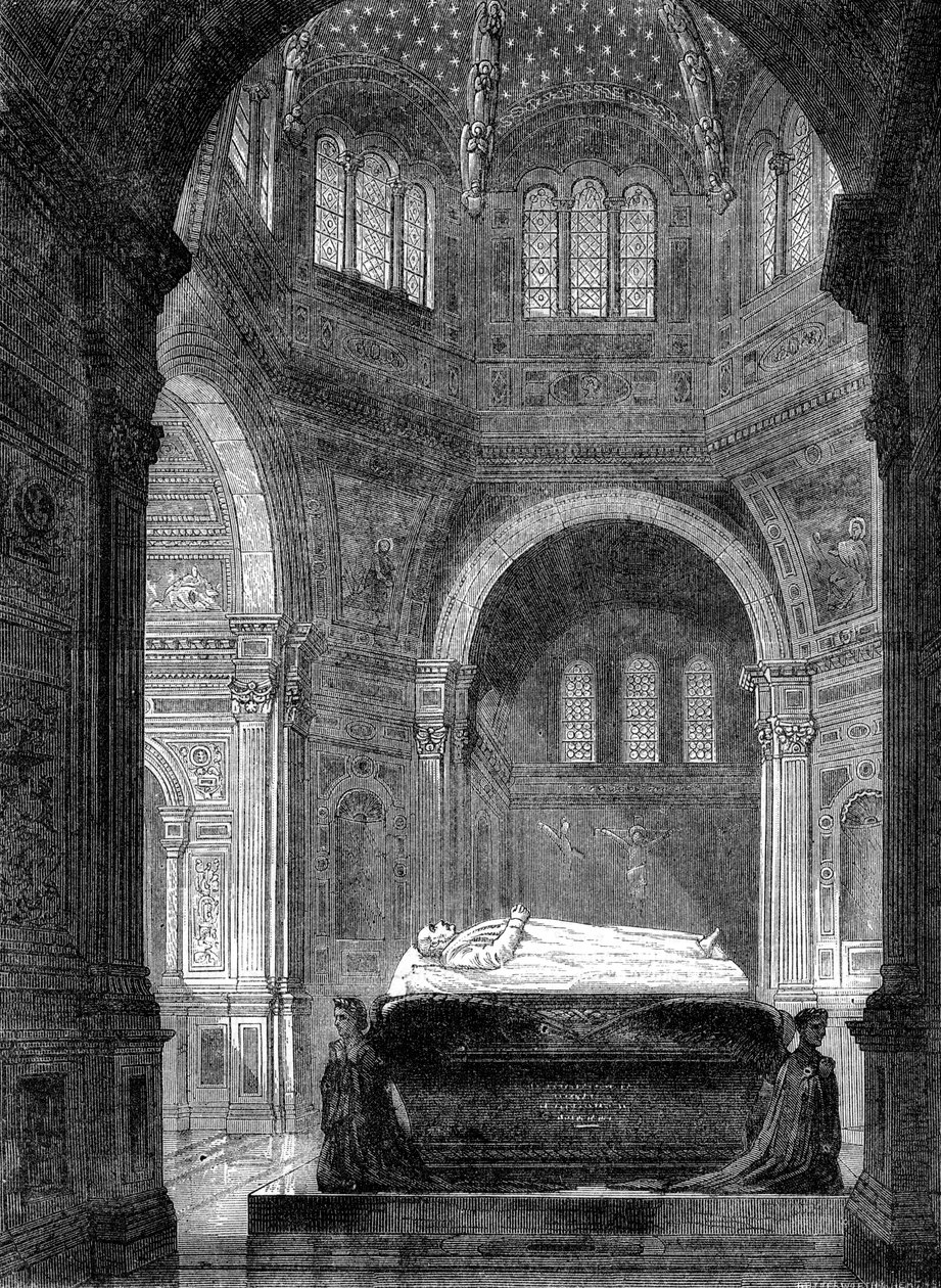 Prinssi Albertin hauta, Frogmore, Windsorin linna, Berkshire, 1873 tekijältä Unbekannt