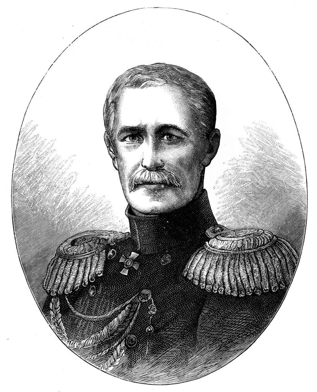 Prinssi Aleksanteri Sergeevich Menshikov 1787-1867, Venäjän armeijan komentaja tekijältä Unbekannt