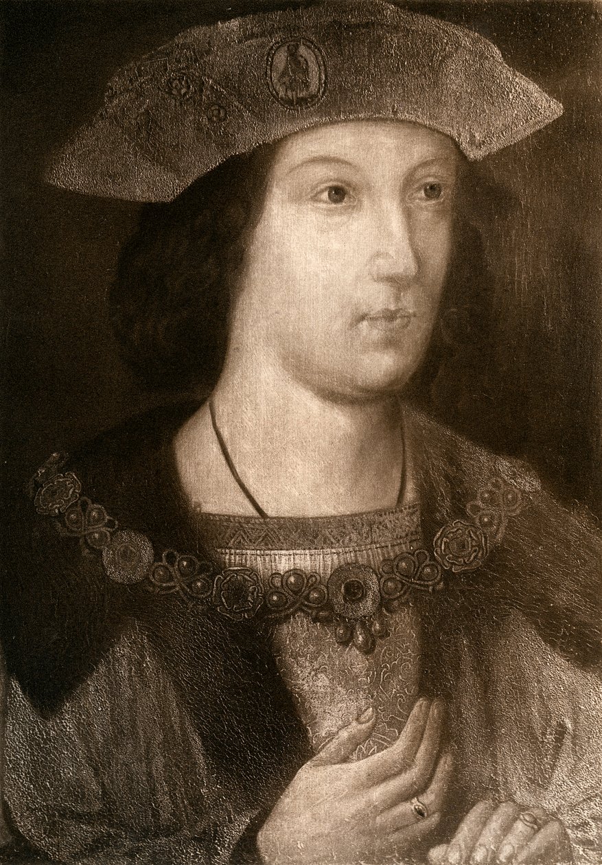 Prinssi Arthur, Henry VII:n vanhin poika, c1502, 1902 tekijältä Unbekannt