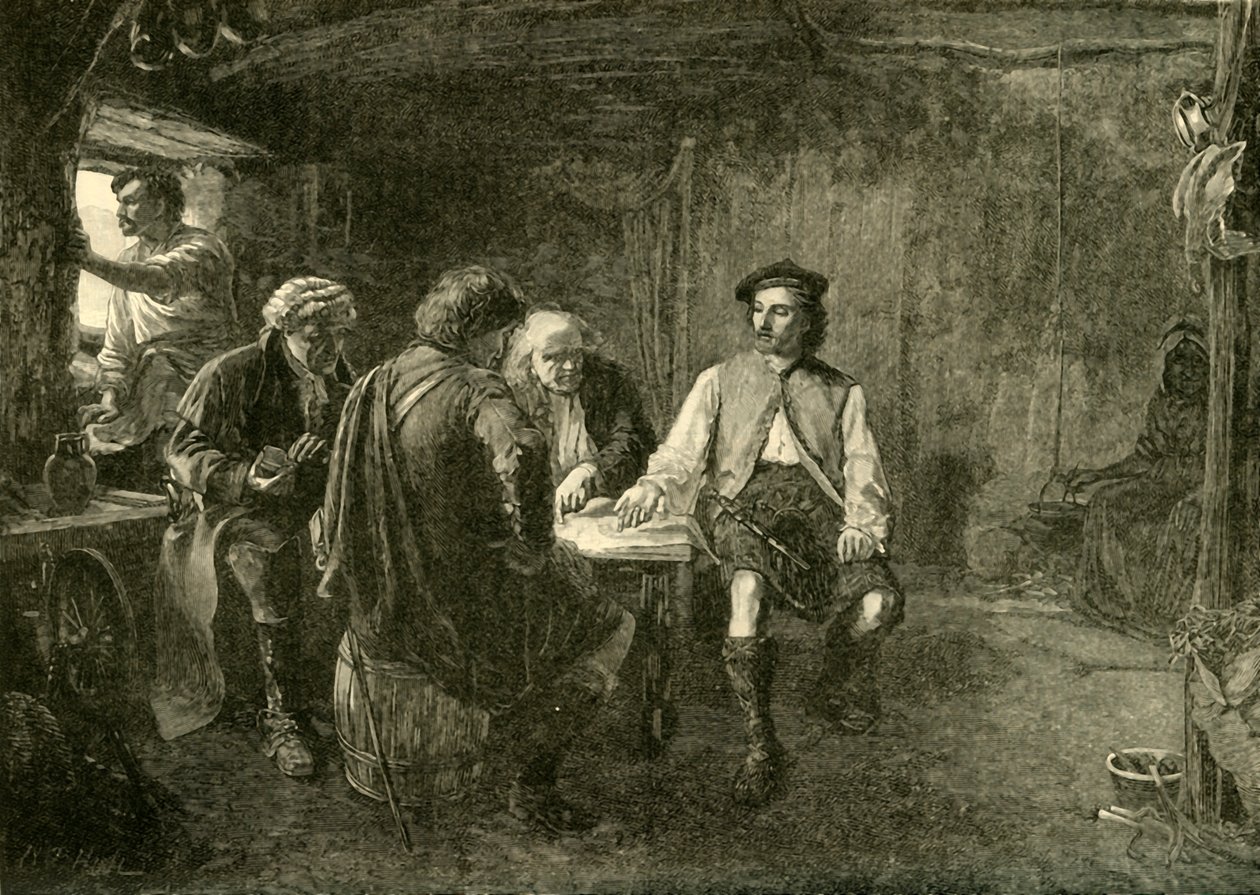 Prinssi Charles Edwardsin parlamentti, c1745, 1890. tekijältä Unbekannt