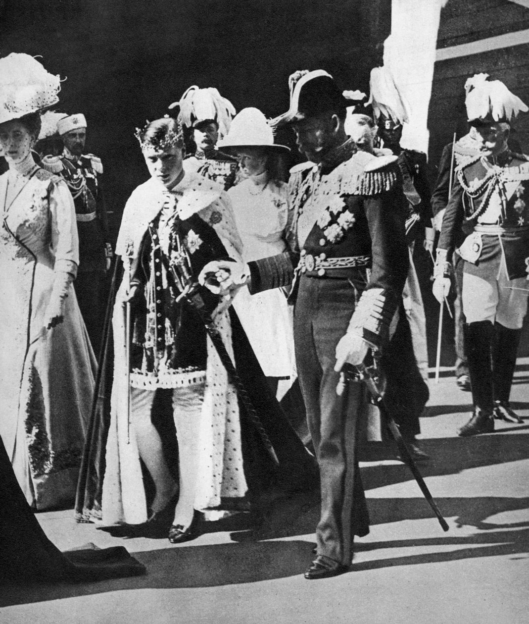 Prinssi Edwardsin nimitys Walesin prinssiksi, 1911 tekijältä Unbekannt