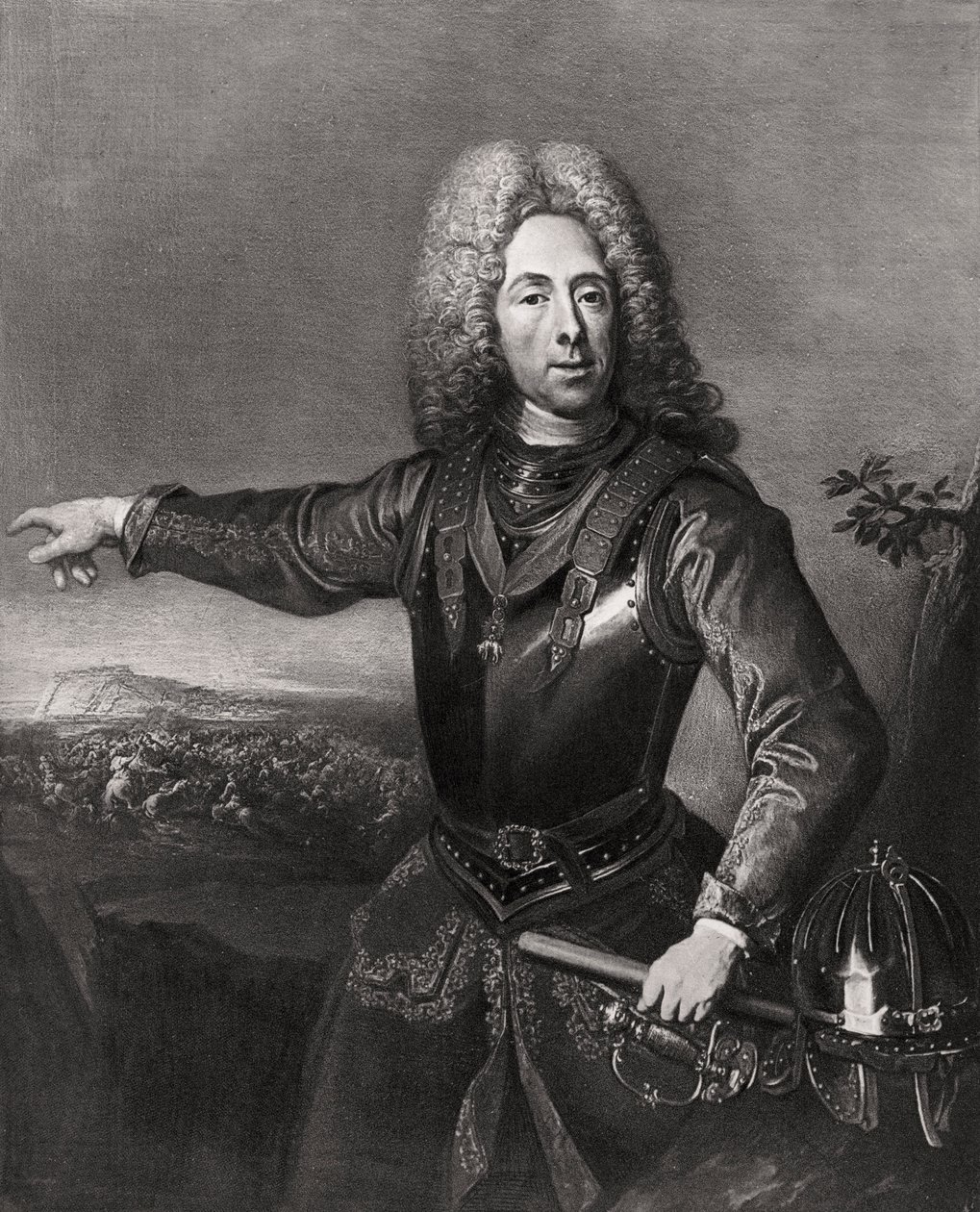 Prinssi Eugene of Savoy, ranskalainen itävaltalainen sotilas, 1718 1906 tekijältä Unbekannt