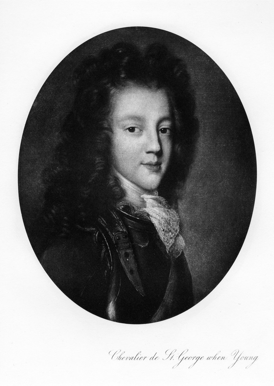 Prinssi James Francis Edward Stuart, 1907 tekijältä Unbekannt