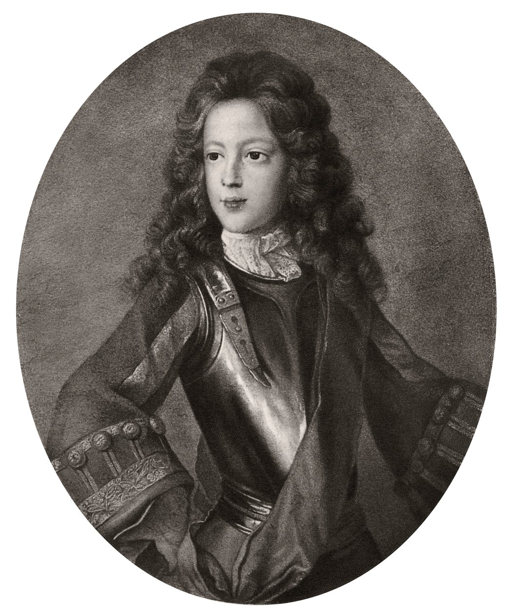 Prinssi James Francis Edward Stuart, vanha teeskentelijä, c1700 1906 tekijältä Unbekannt