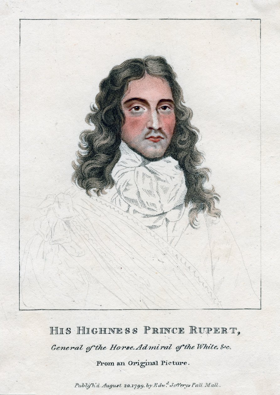 Reinin prinssi Rupert, sotilas ja keksijä, 1799 tekijältä Unbekannt