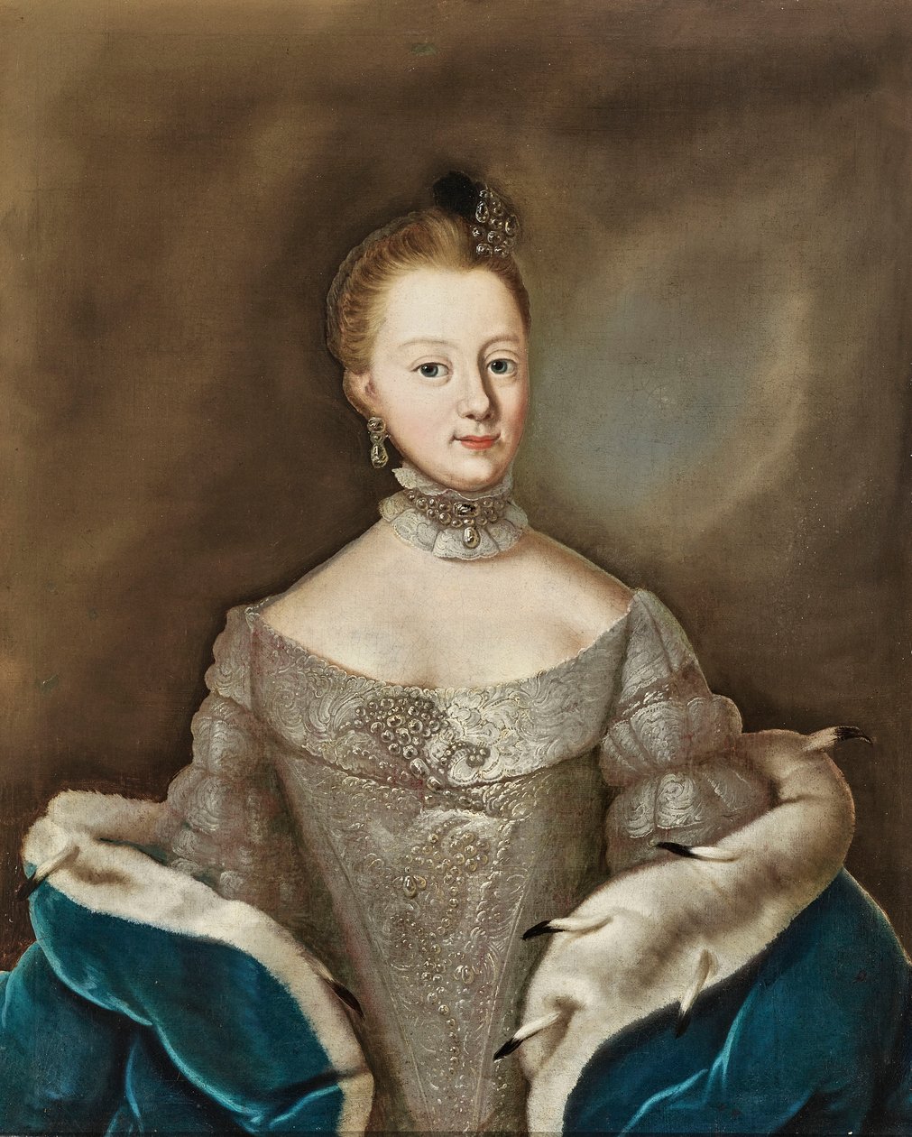 Brunswick-Wolfenbüttelin prinsessa Anna Amalia 1739-1807, herttuatar..., 1700-luvun toinen puolisko. tekijältä Unbekannt