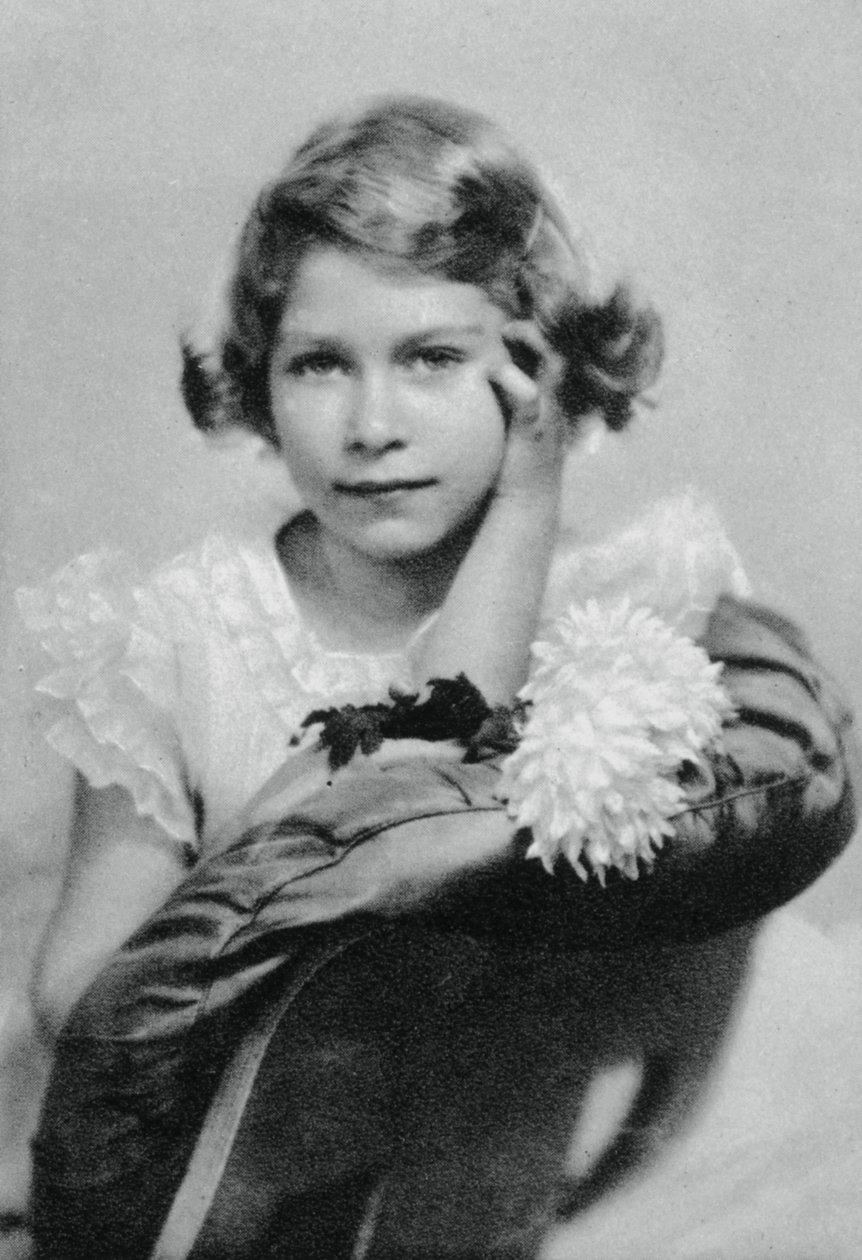 Prinsessa Elizabeth yhdeksänvuotias, 1935, 1937 tekijältä Unbekannt