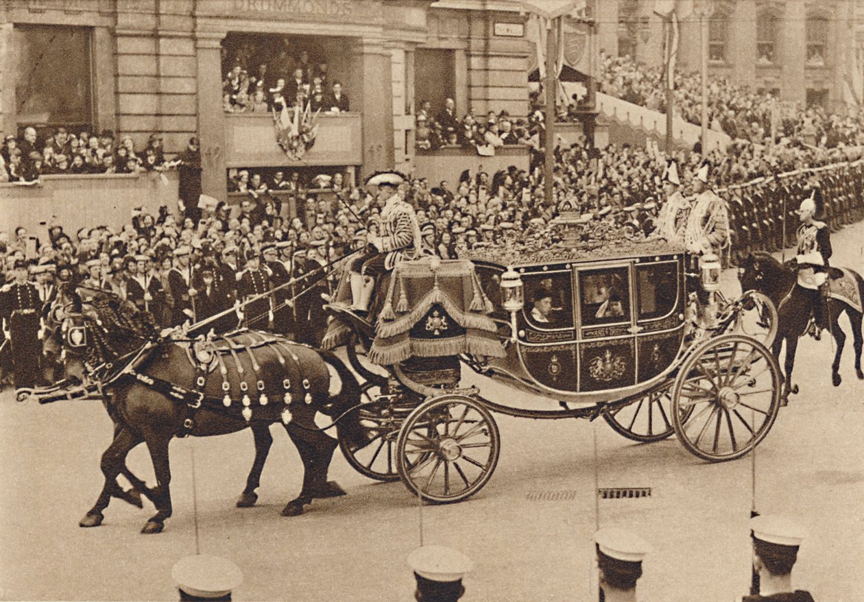 Prinsessa Elizabeth ja hänen serkkunsa Lord Lascelles prinsessa Royalin kanssa, 1937 tekijältä Unbekannt