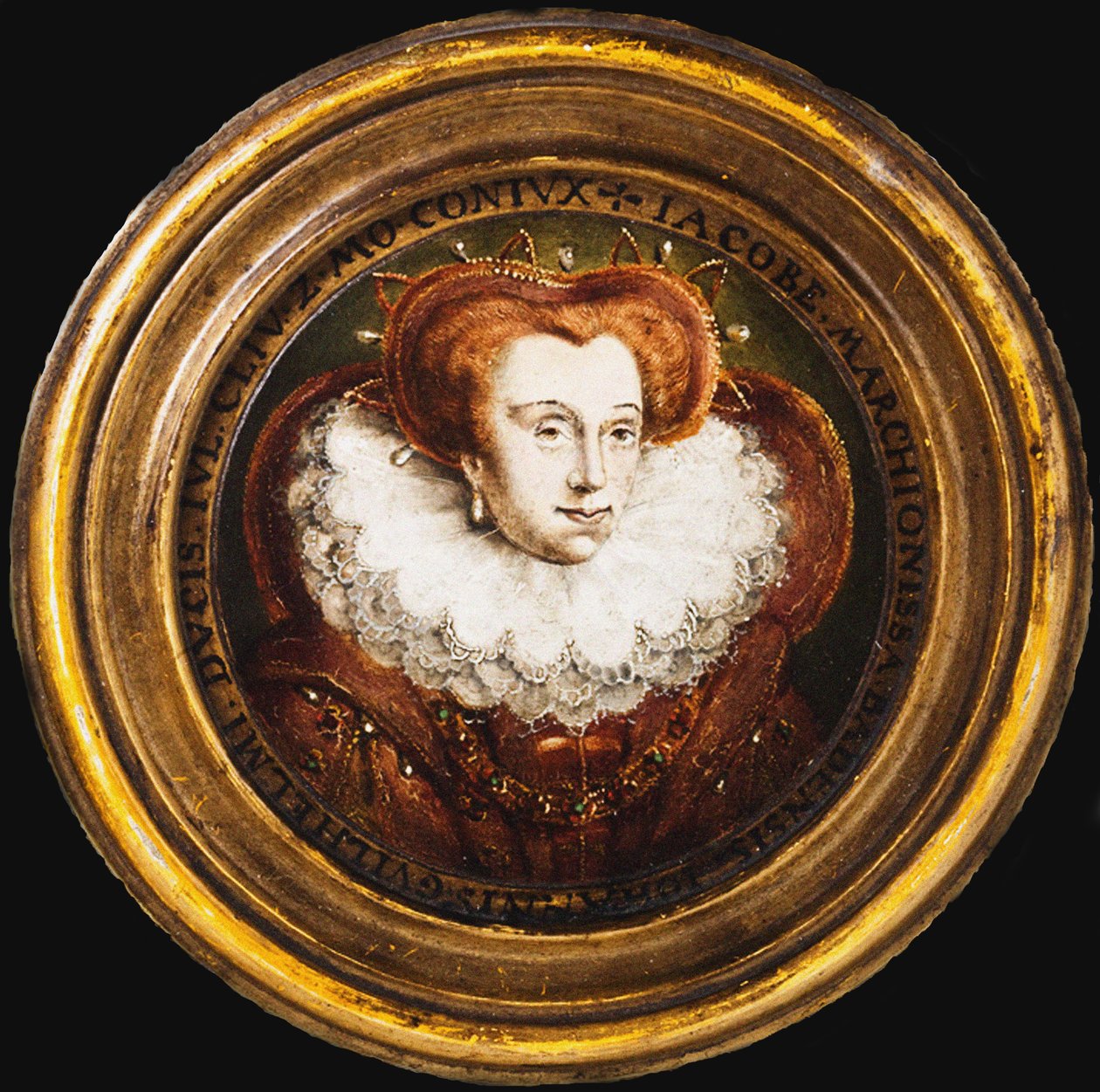Badenin prinsessa Jakobea 1558-1597, 1600-luku tekijältä Unbekannt