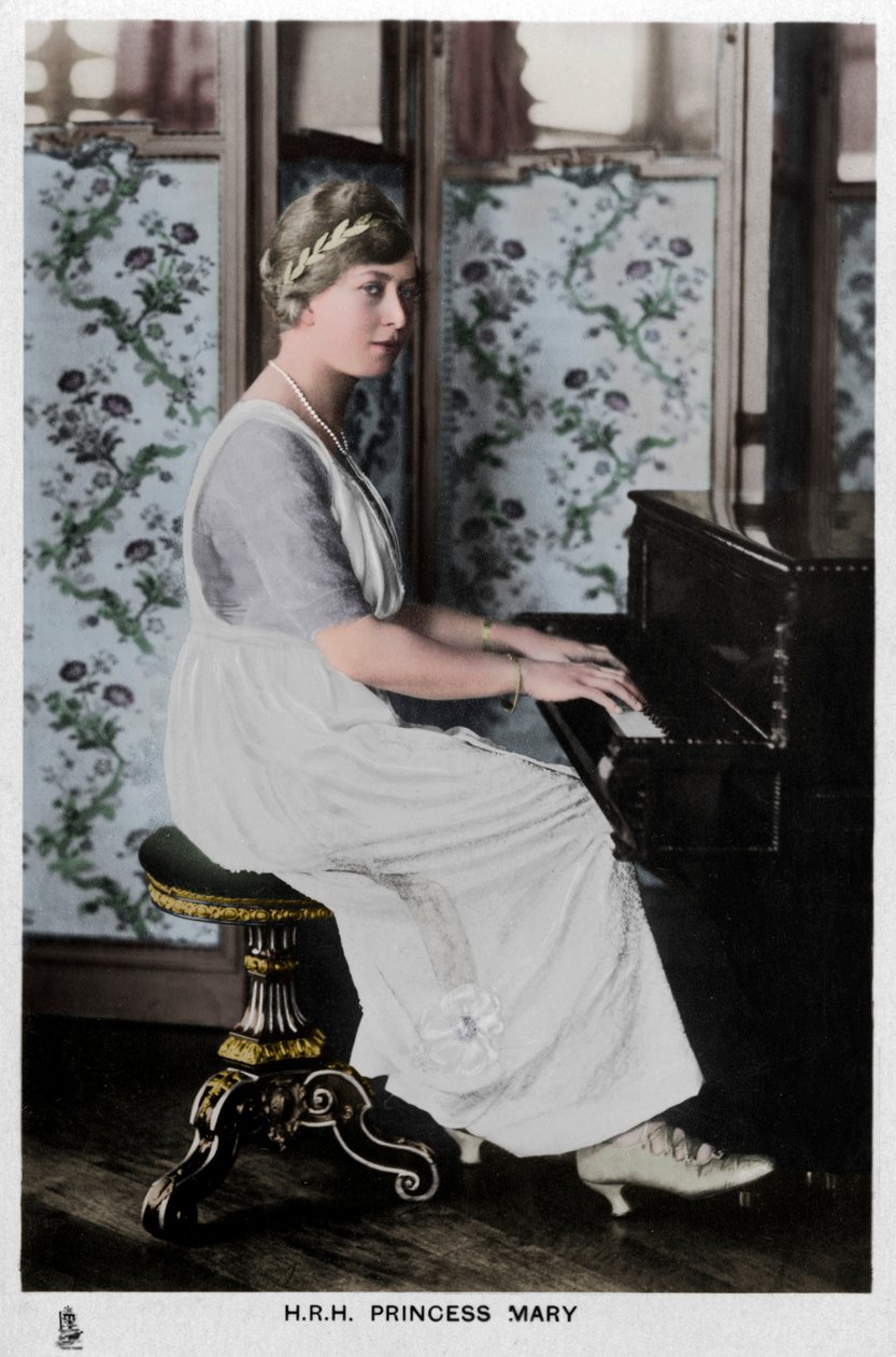 Yhdistyneen kuningaskunnan prinsessa Mary, 1910-luku tekijältä Unbekannt