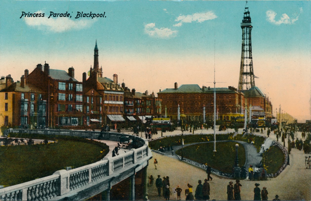 Princess Parade, Blackpool, 1915 tekijältä Unbekannt