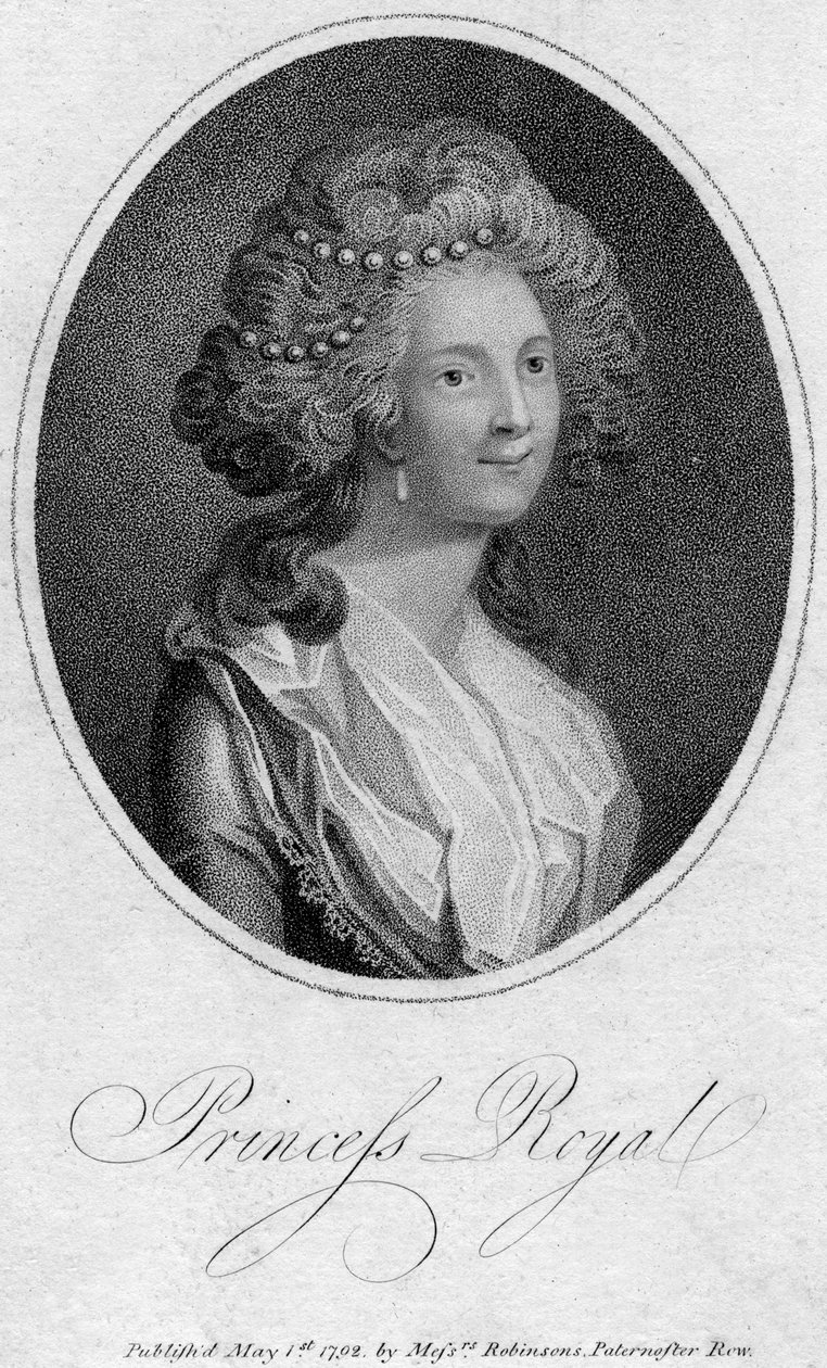 Prinsessa Royal, 1792 tekijältä Unbekannt