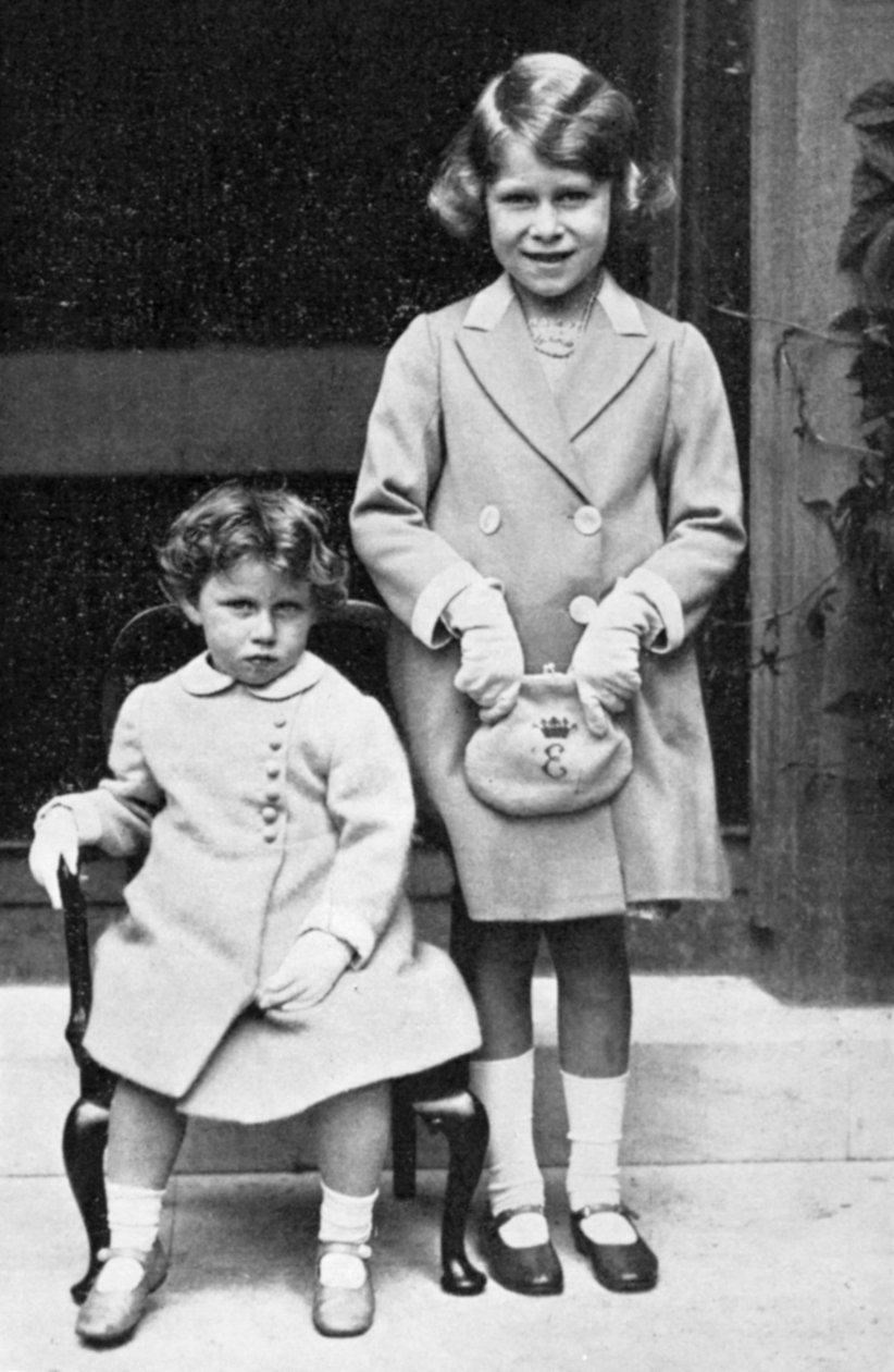 Prinsessat Elizabeth ja Margaret, 1933 tekijältä Unbekannt