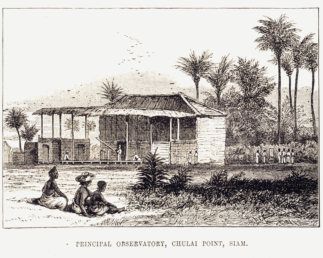 Pääobservatorio, Siam, 1875 tekijältä Unbekannt