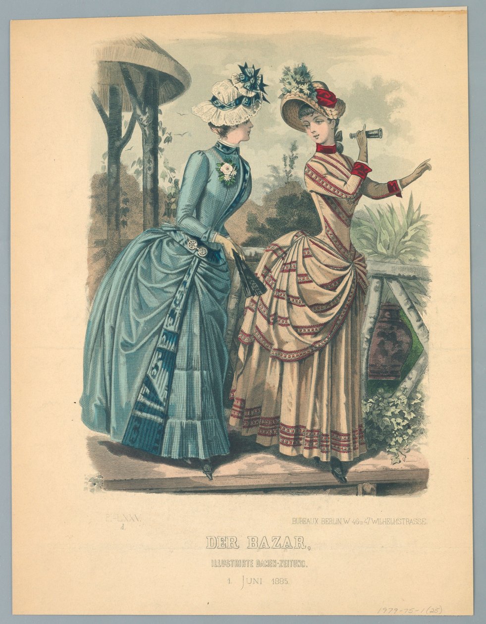 Print (Ranska), kesäkuu 1885 tekijältä Unbekannt