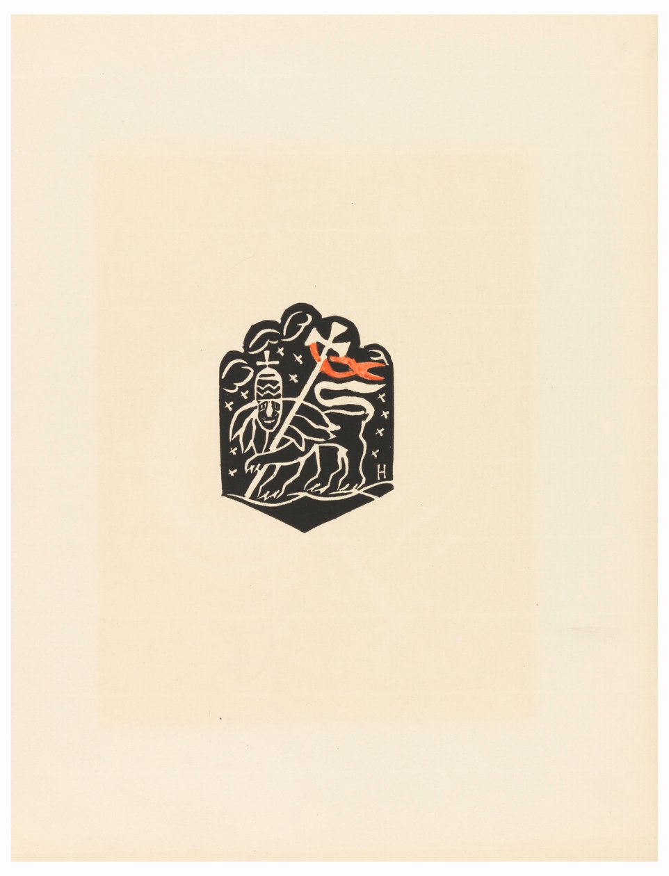 Tulosta, Vinjetti, levy X, Ethiopie, cili Christos, Madonna a Svati, jak jsem ie videl v illuminacich starych ethiopskych kodexu Portfolio, 1920 tekijältä Unbekannt