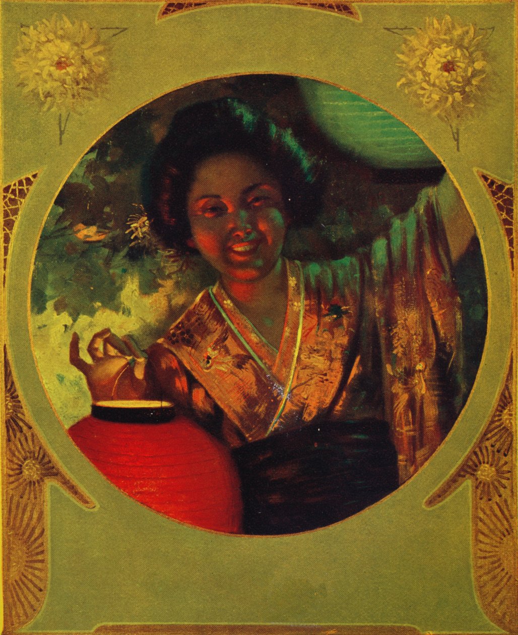 Painettu Shackells Bi-Color Lake & Bluella, 1907 tekijältä Unbekannt
