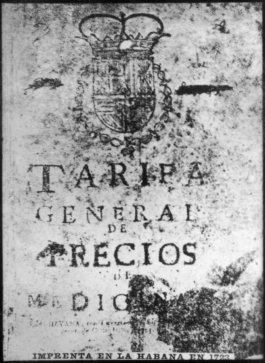 Paino Havannassa 1723, 1920-luvut tekijältä Unbekannt