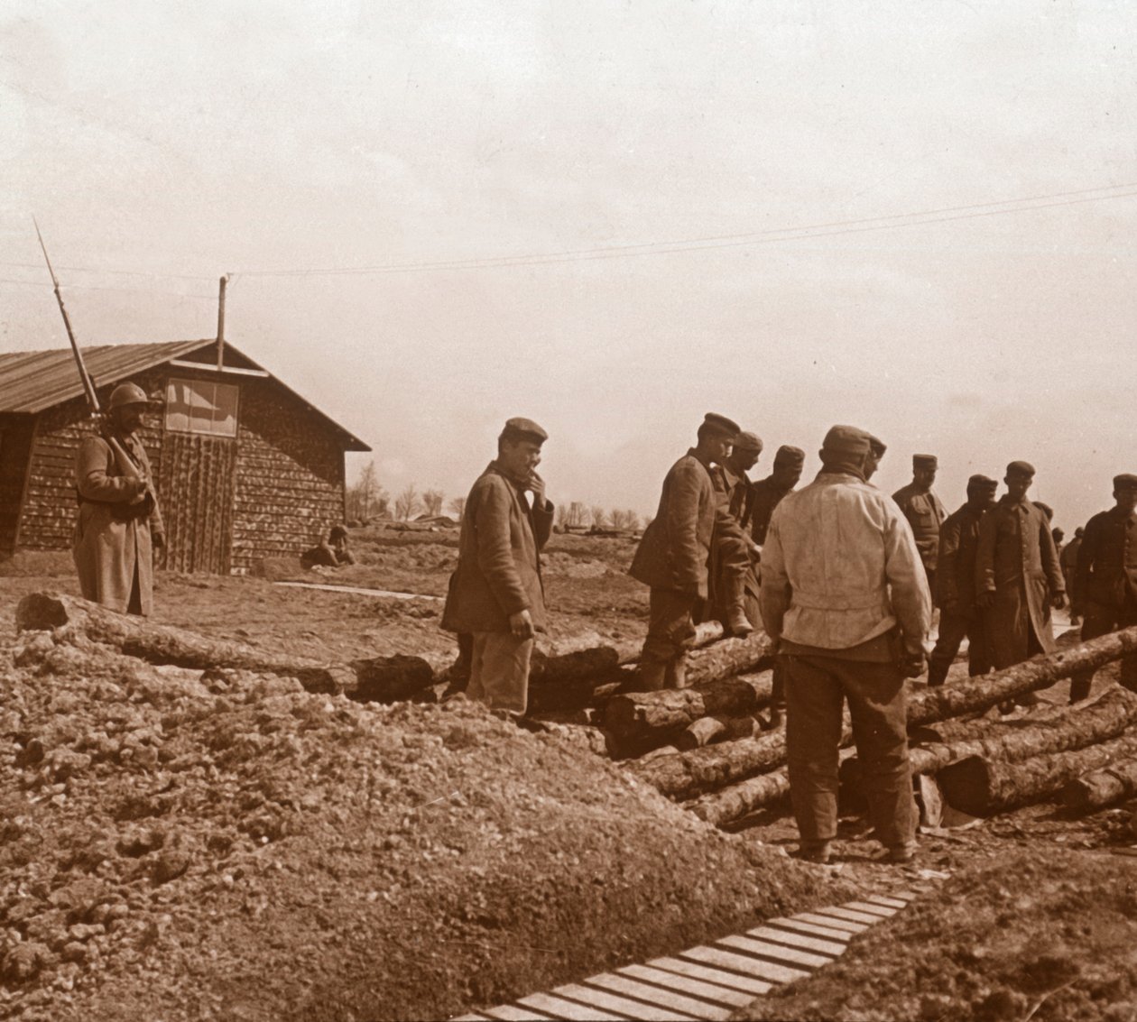Vangit, Chalons, Pohjois-Ranska, c1914-c1918 tekijältä Unbekannt