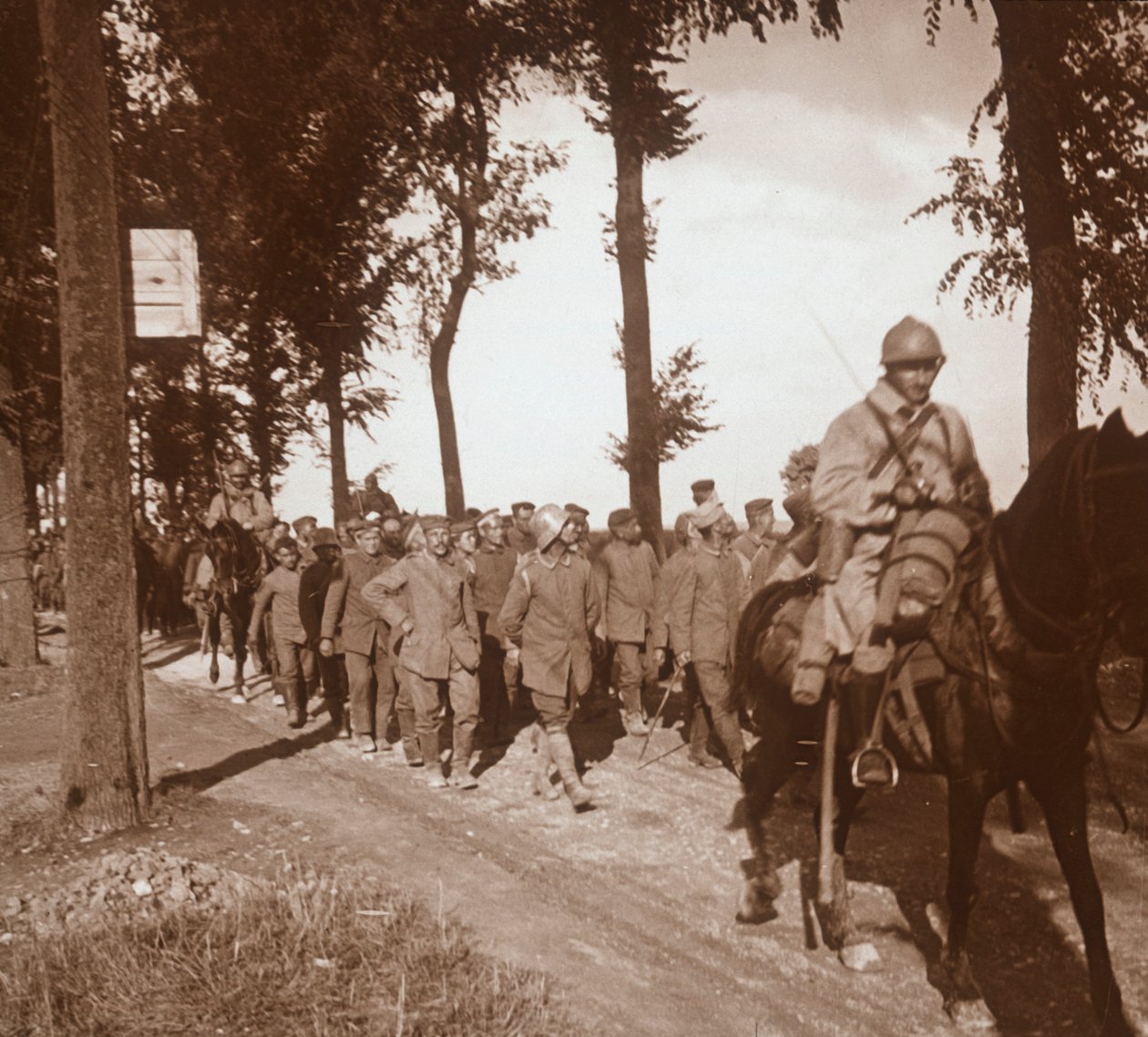 Vangit Catenoyssa, Oisessa, Pohjois-Ranskassa, 1914-1918 tekijältä Unbekannt