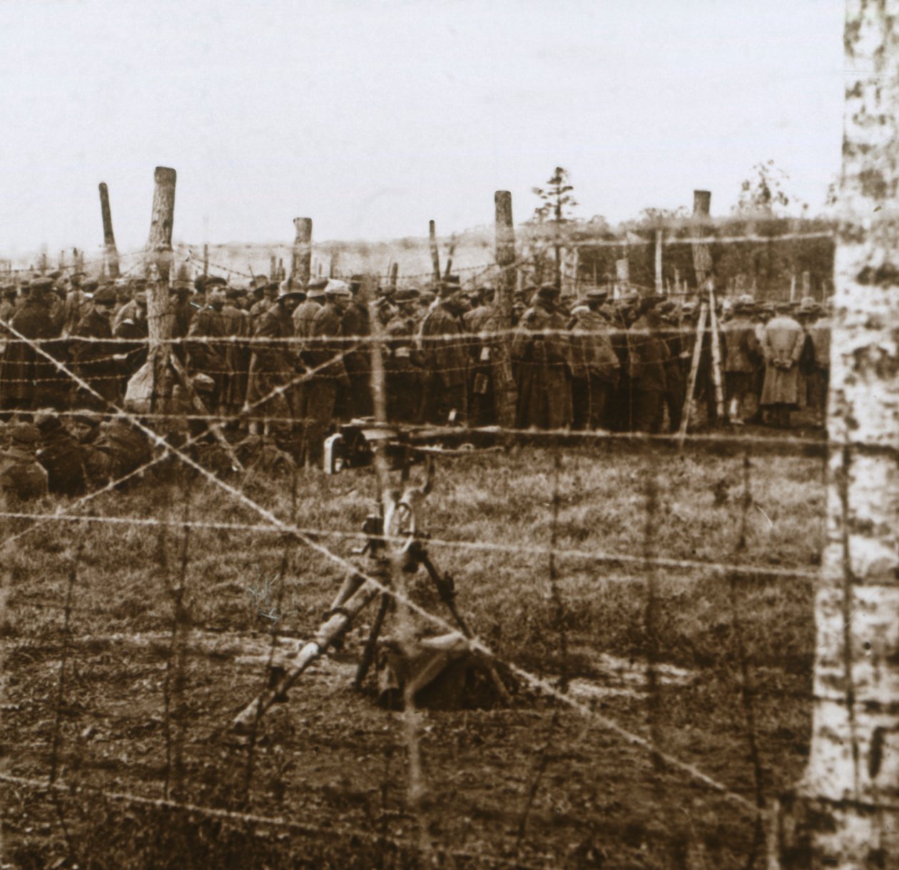 Vangit Le Mort Hommessa, Dead Mans Hillissä, Pohjois-Ranskassa, c1914-c1918 tekijältä Unbekannt