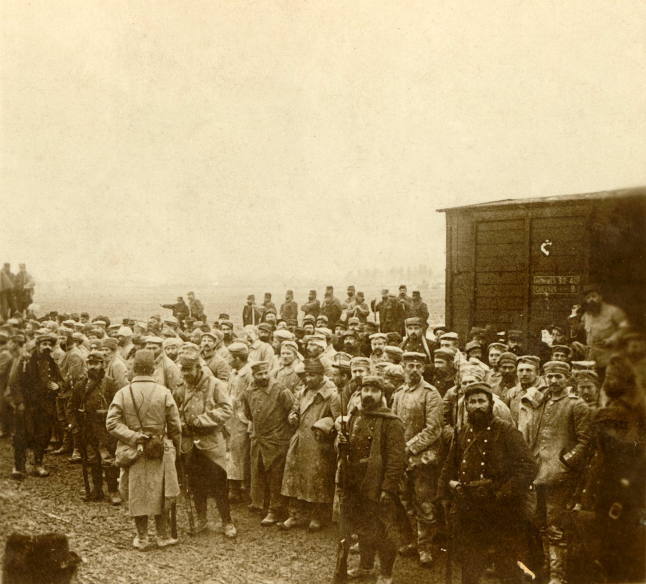 Vangit Perthes les Hurlusissa, Pohjois-Ranskassa, c1914-c1918 tekijältä Unbekannt