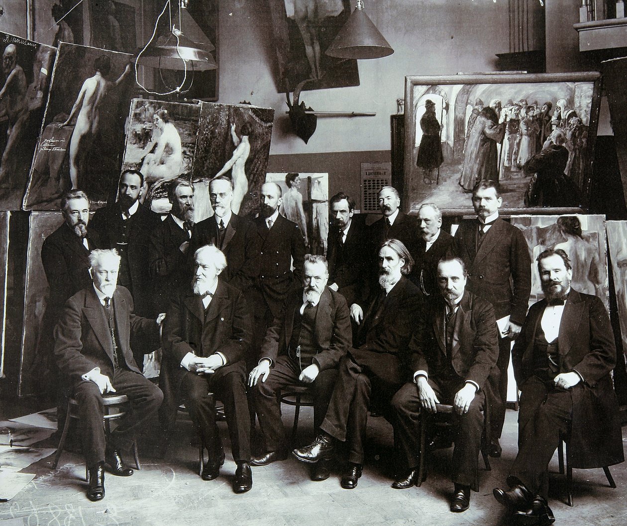 Venäjän taideakatemian professorit, 1913 tekijältä Unbekannt