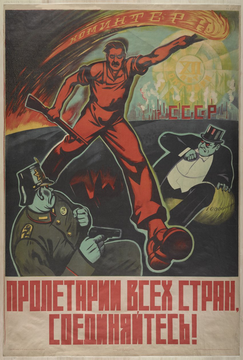 Kaikkien maiden proletaarit, liittykää yhteen!, 1929. tekijältä Unbekannt