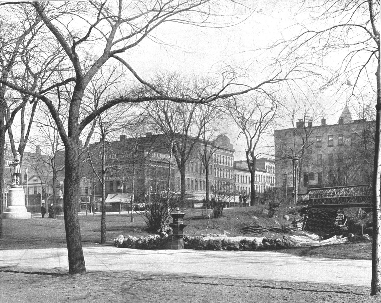 Public Square, Cleveland, Ohio, USA, c1900. tekijältä Unbekannt