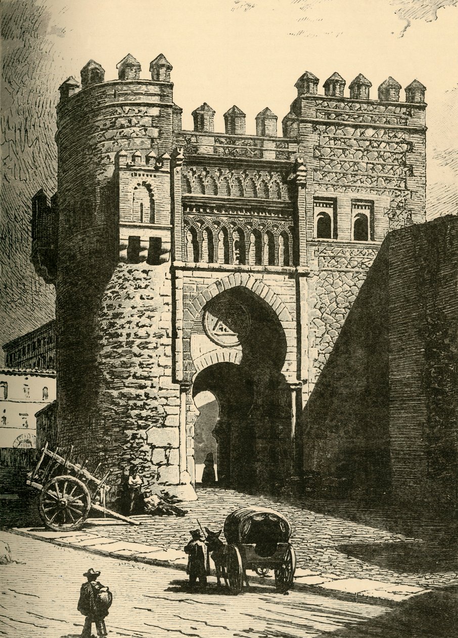 Puerta del Sol, Toledo, 1890. tekijältä Unbekannt