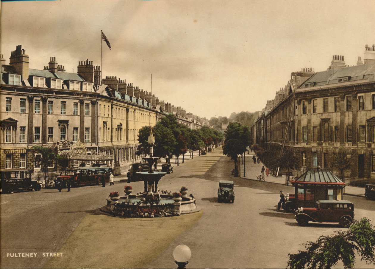 Pulteney Street, Bath, Somerset, 1925. tekijältä Unbekannt
