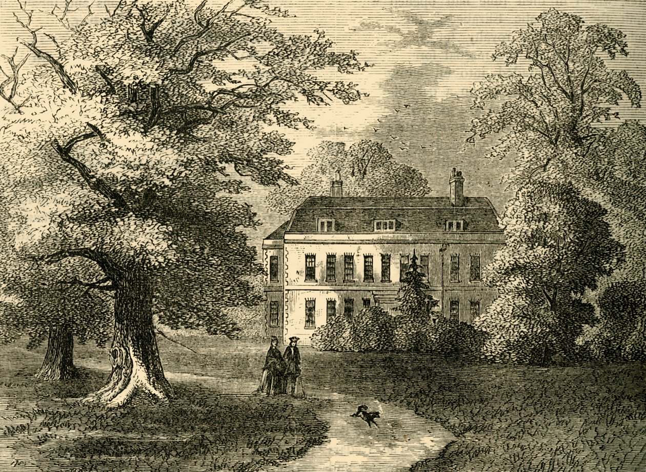 Putney House, 1810, c1878. tekijältä Unbekannt