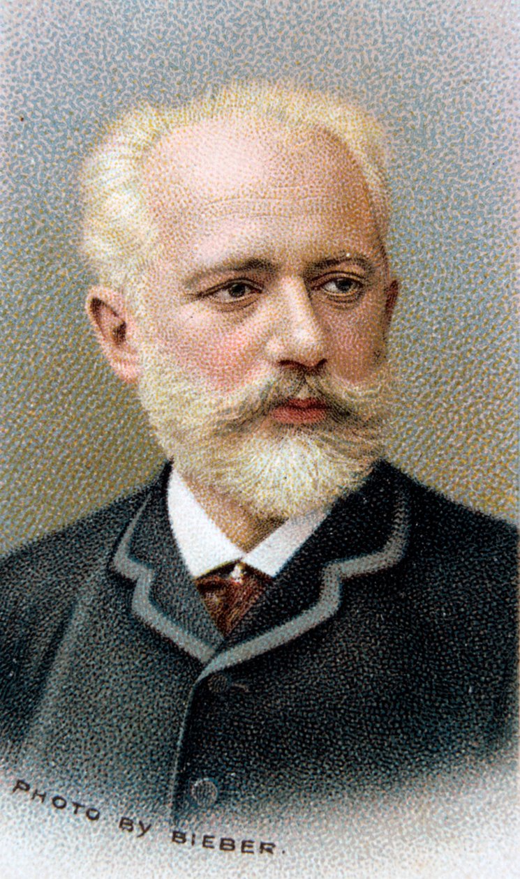Pjotr Iljitš Tšaikovski, 1800-luvun venäläinen säveltäjä, 1912 tekijältä Unbekannt
