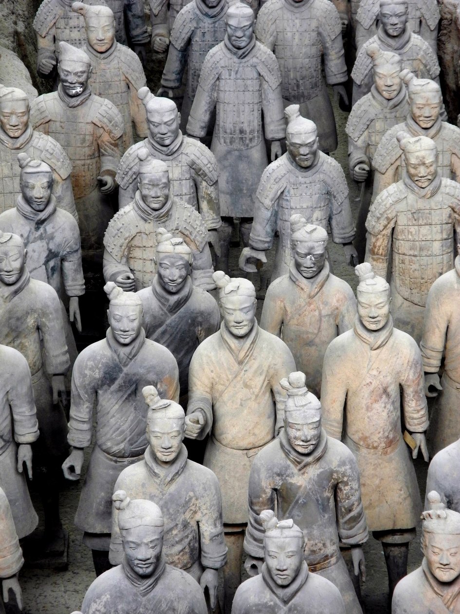 Q in shi Huang terrakottavarsi ee tekijältä Unbekannt