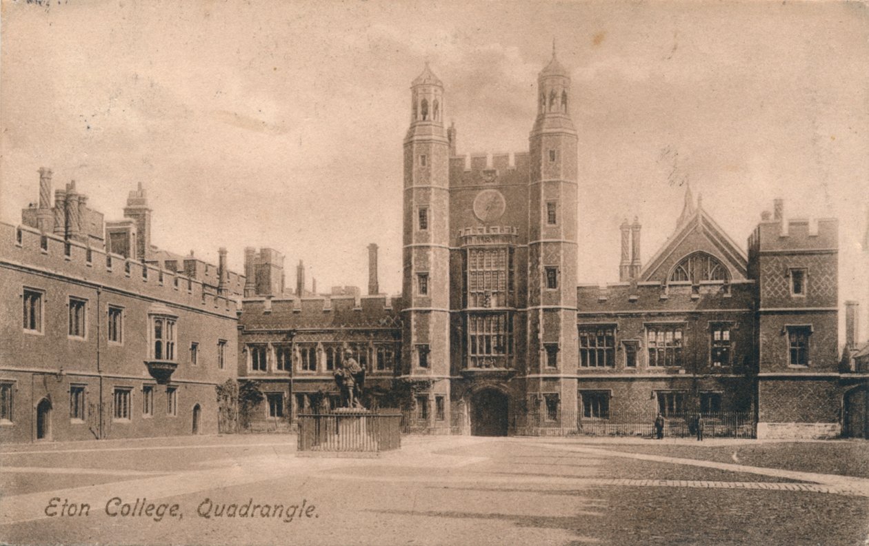 Quadrangle, Eton College, Berkshire, 1905 tekijältä Unbekannt