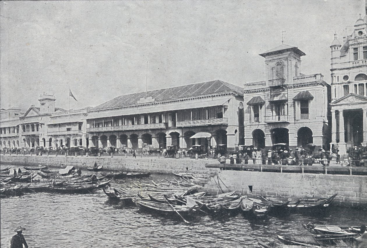 Singaporen laituri, 1924 tekijältä Unbekannt