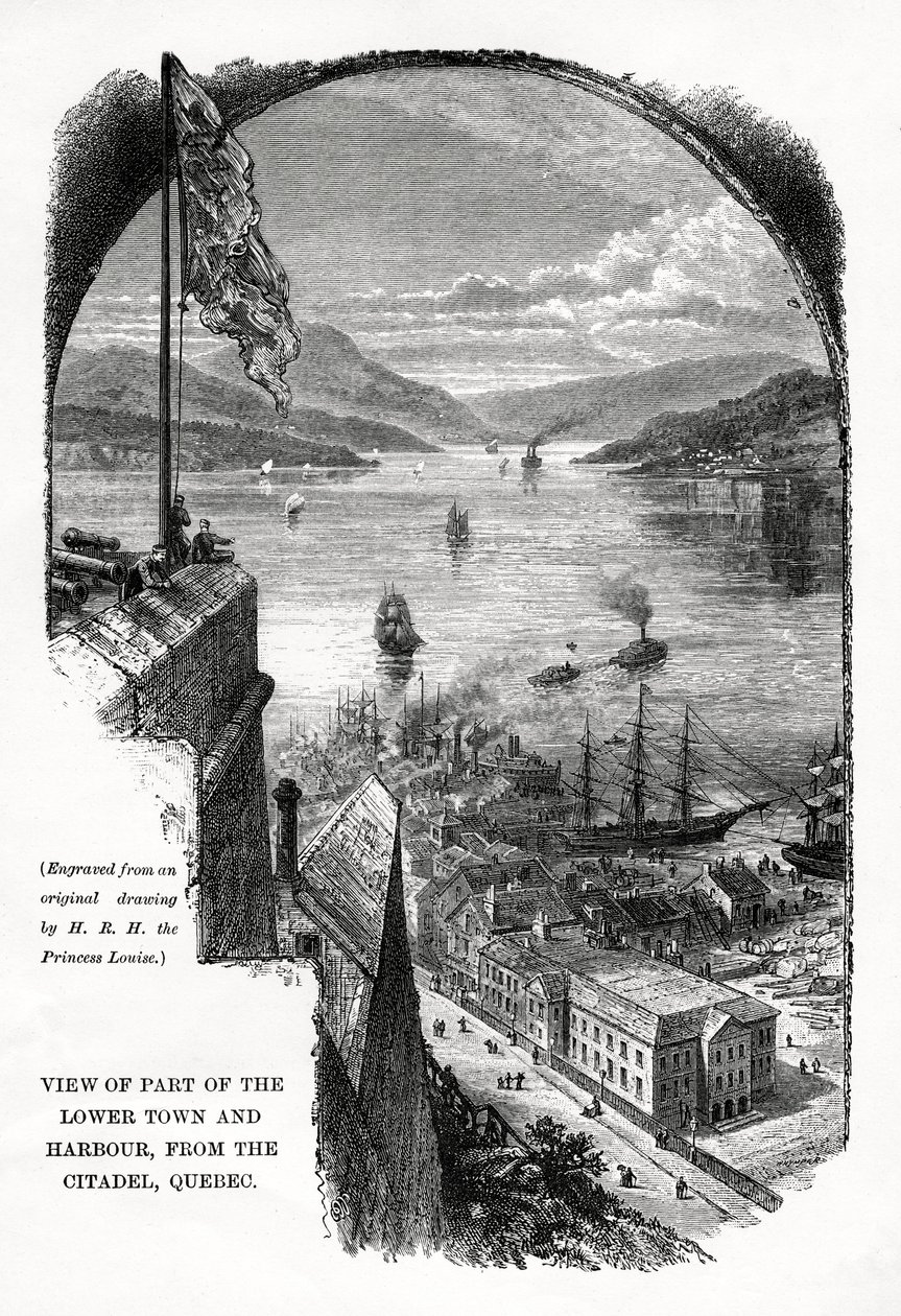 Quebec, Kanada, 1800-luvun loppu tekijältä Unbekannt