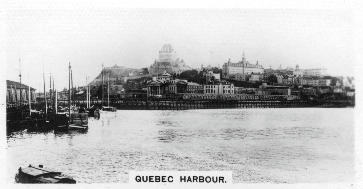 Quebecin satama, Kanada, 1920-luku tekijältä Unbekannt