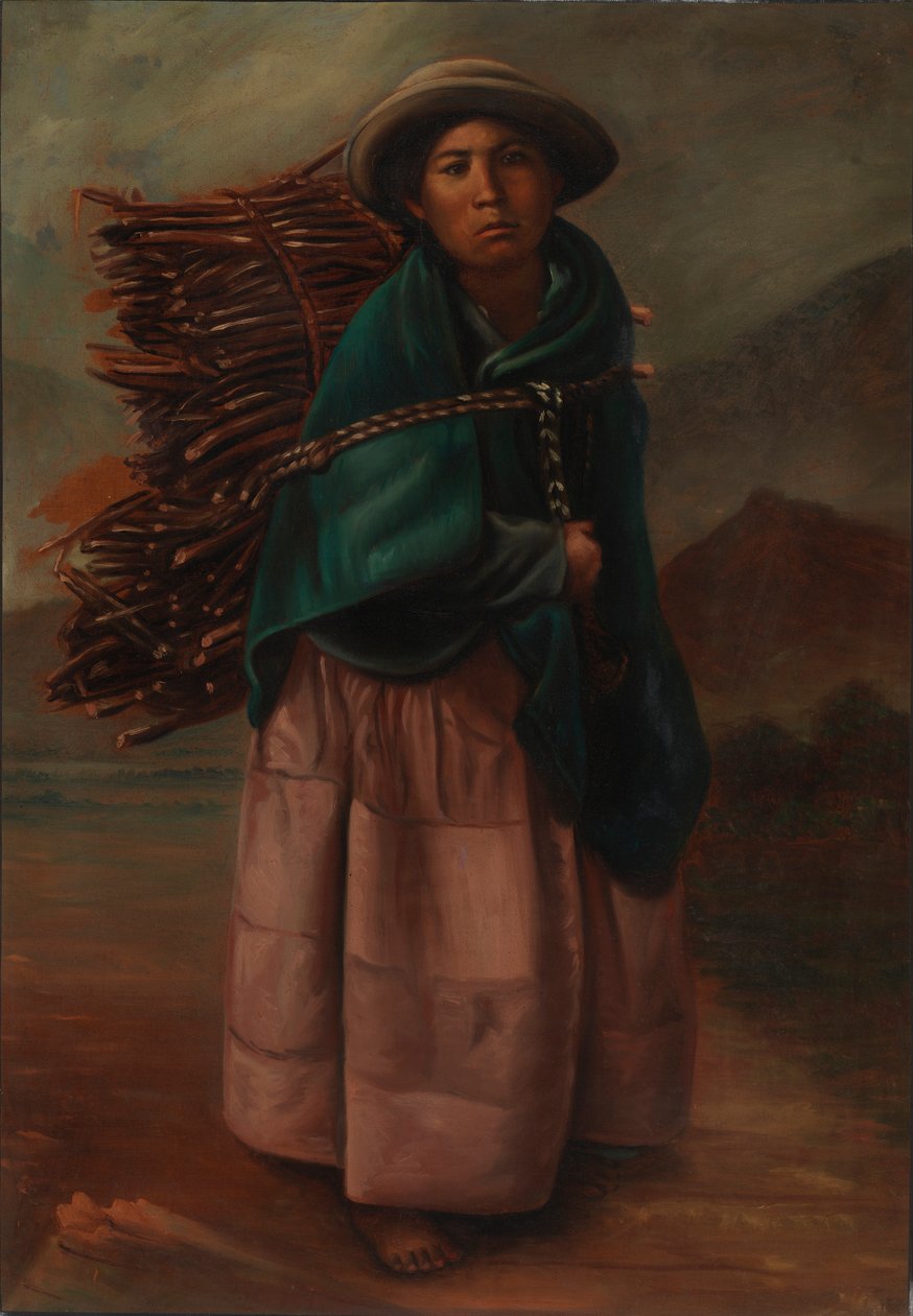 Quechua Girl, n. 1890-1892. tekijältä Unbekannt