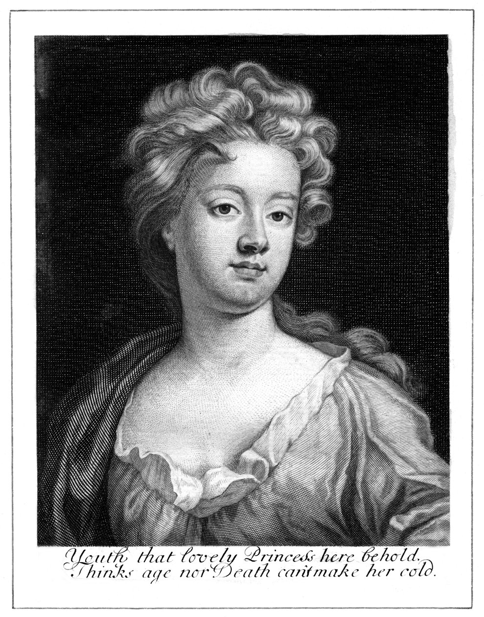 Kuningatar Anna 1665-1714 tekijältä Unbekannt