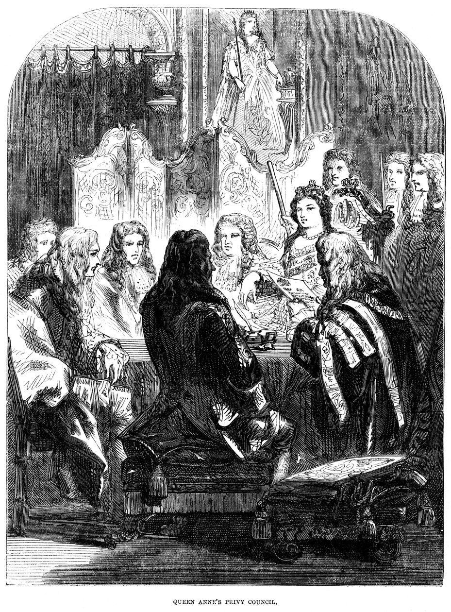 Queen Annes 1665-1714 salaliitto tekijältä Unbekannt