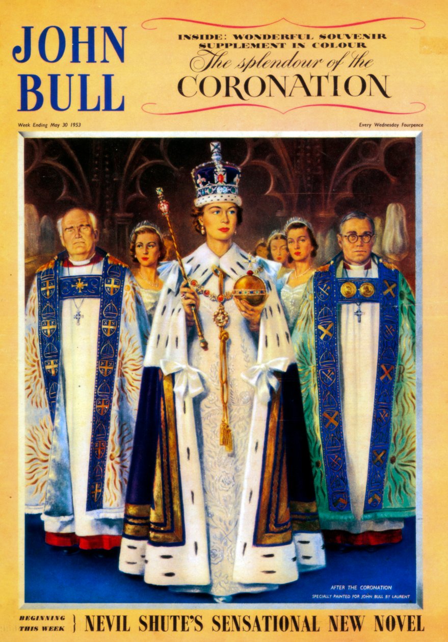Kuningatar Elizabeth II s1926, 1953 tekijältä Unbekannt