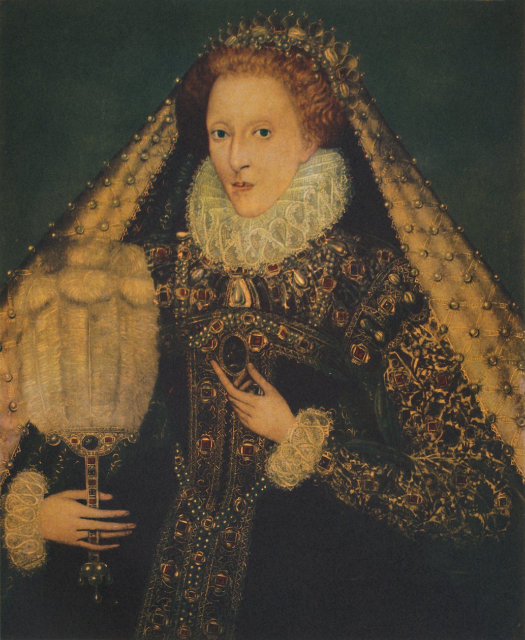 Kuningatar Elisabet I, 1580. 1941. tekijältä Unbekannt